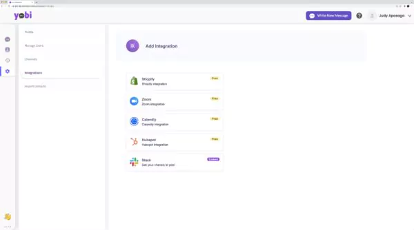 Integrate Social Media Channels Slack